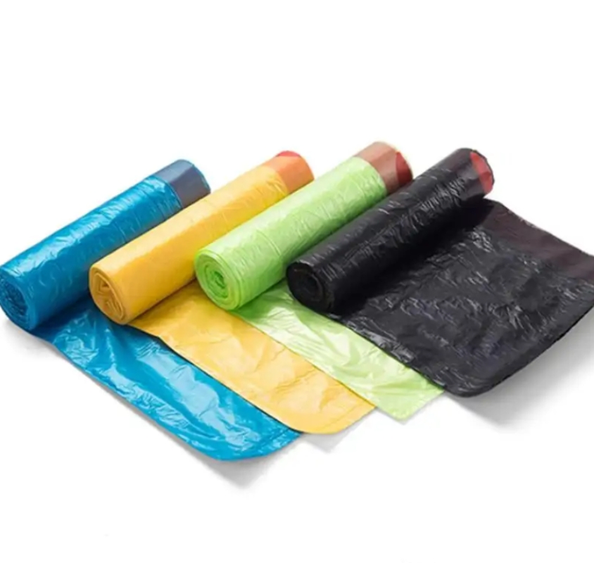 Factory Sales Directly LDPE Recycle High Quality Flat Top Trash Bags