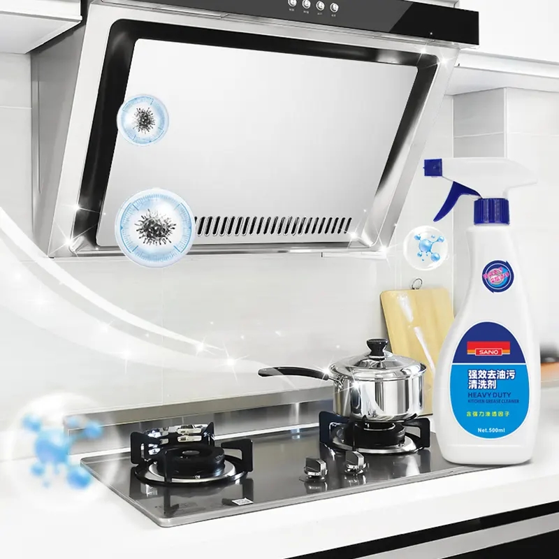 Premium Stainless Steel Kitchen Cleaner for Tough Oil Stains