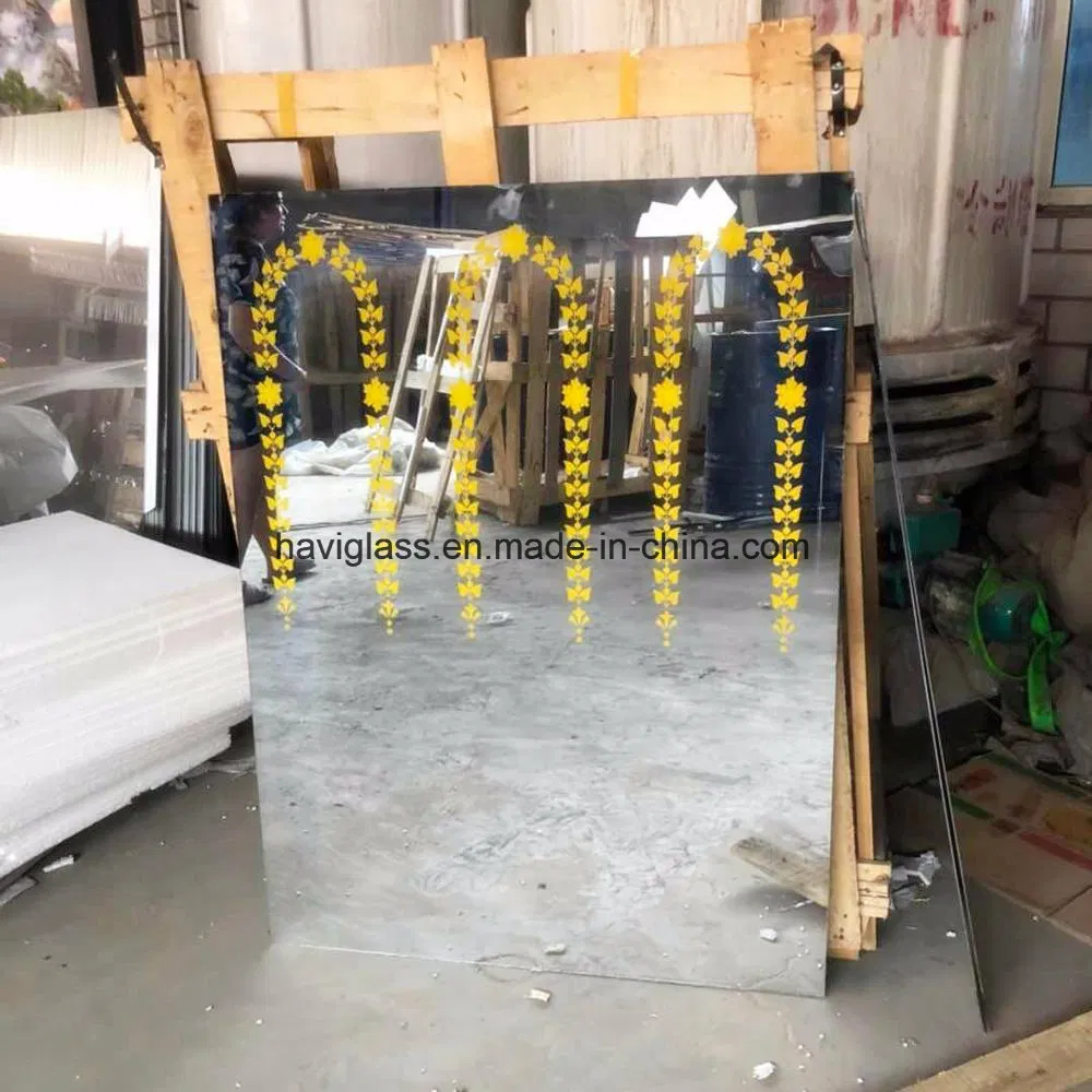 1.8mm 2.0mm 2.5mm 2.7mm 3.0mm Silk Screen Printing Looking Mirror