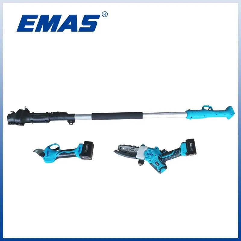 Emas 21V Multi Function Li-Battery Pruning Machines Lithium Battery Chainsaw