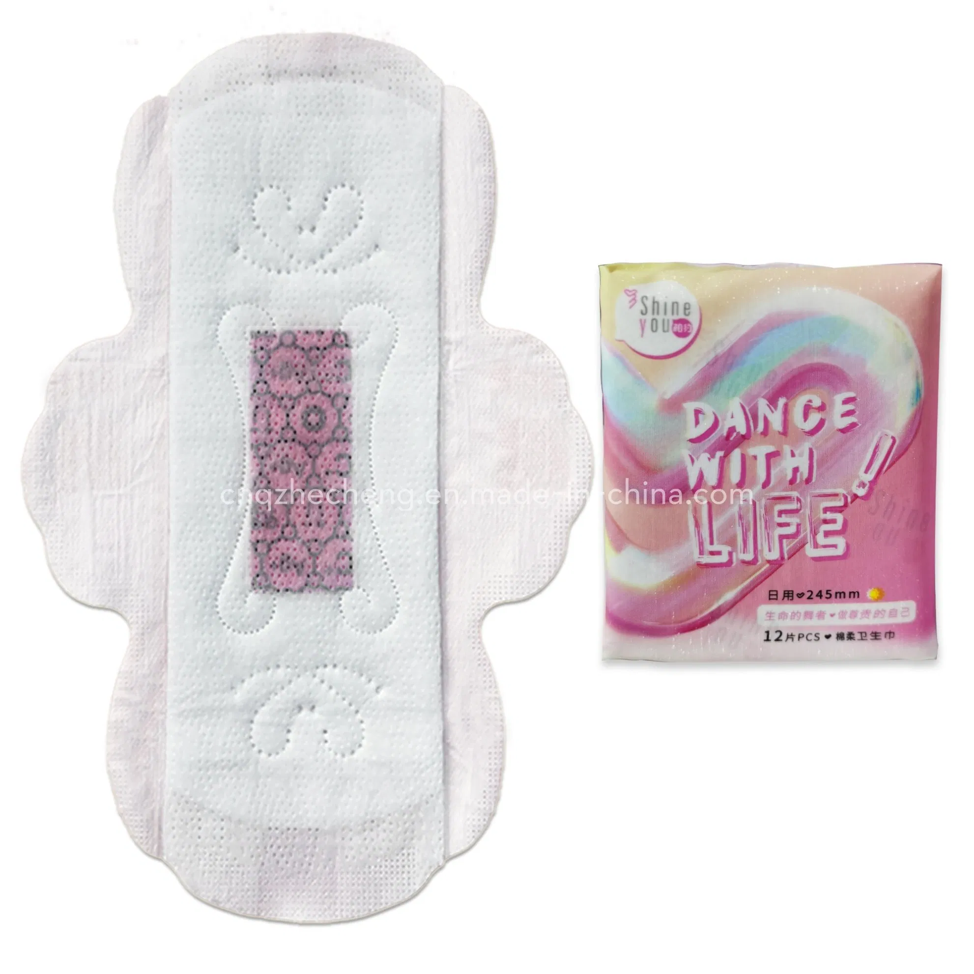 OEM&ODM Ultra Thin Cotton Towels Female Sanitary Pads Anion Sanitary Napkin for Day Use Sanitary Towels Sanitary Pads