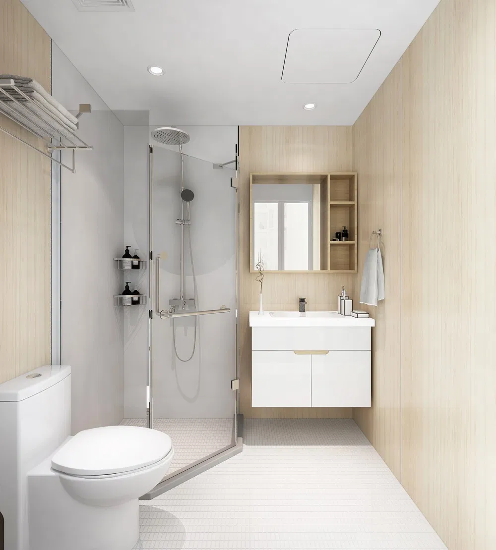 Tongnai SMC Complete Bathroom Container House Toilet - Site Mobile Bathroom