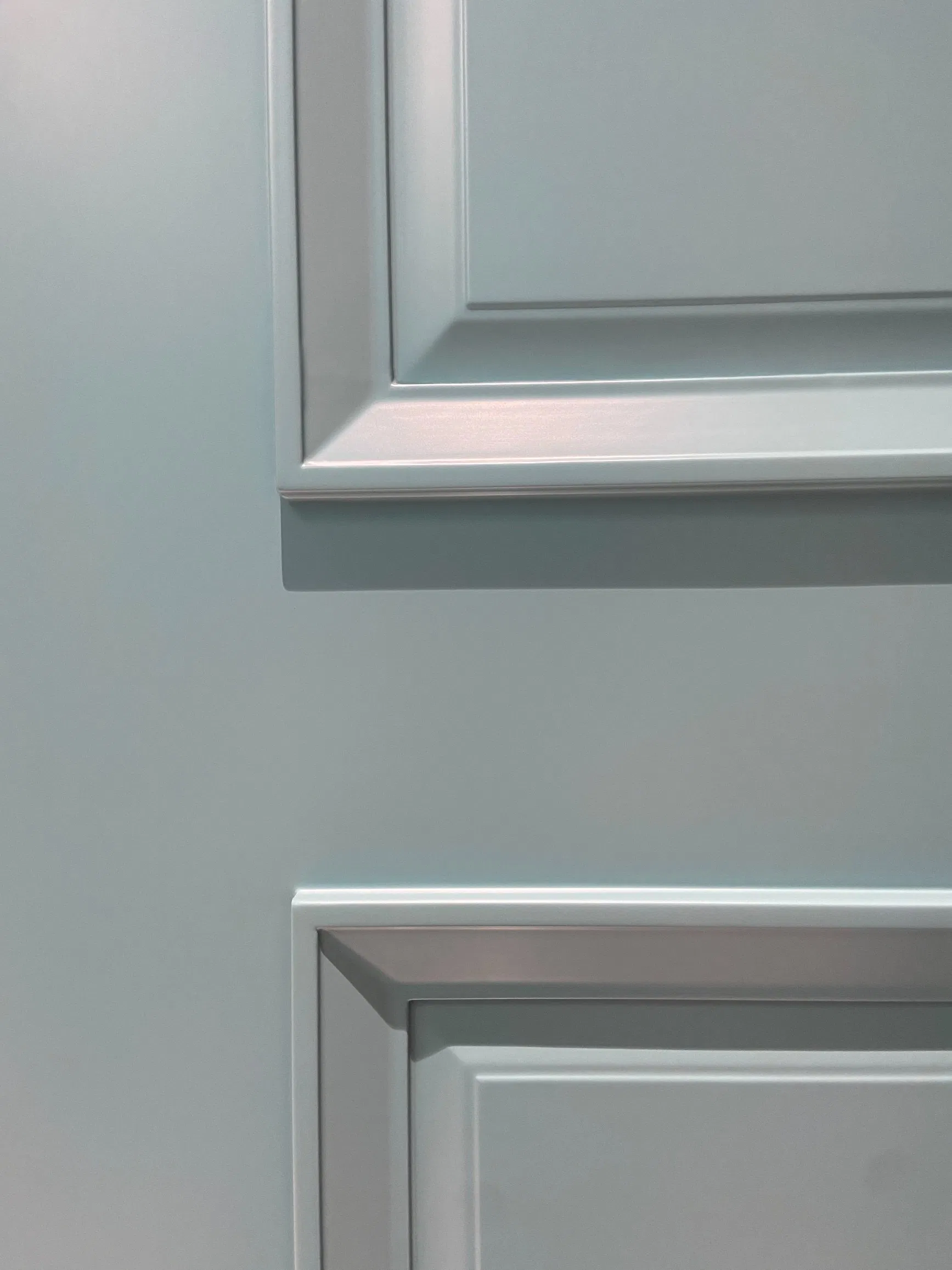 Goldea 39 Years Factory Price Customized OEM/ODM MDF Luxury Style Interior Wooden Door with Paint Finish Compound Door Design