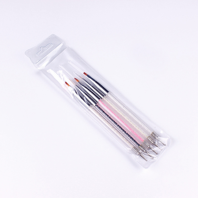Factory Sell Needle Brush Combination Set Acrylic Nail Art Brush