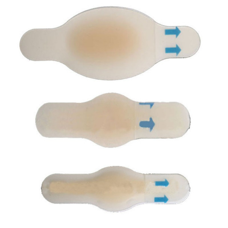 28*69mm Medical Hydrogel Adhesive Dressing Foot Blister Treatment Patch
