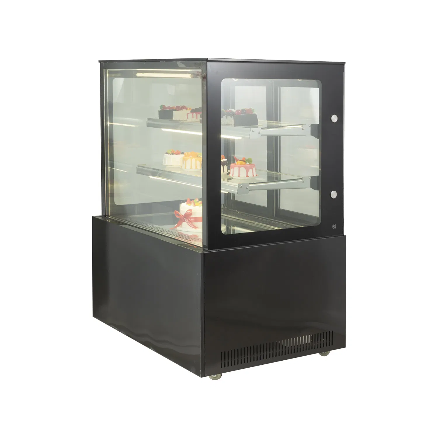 Bakery Cake Display Hermetic Compressor Showcase Quality Refrigerator 260 LTR 110V Hcs-09