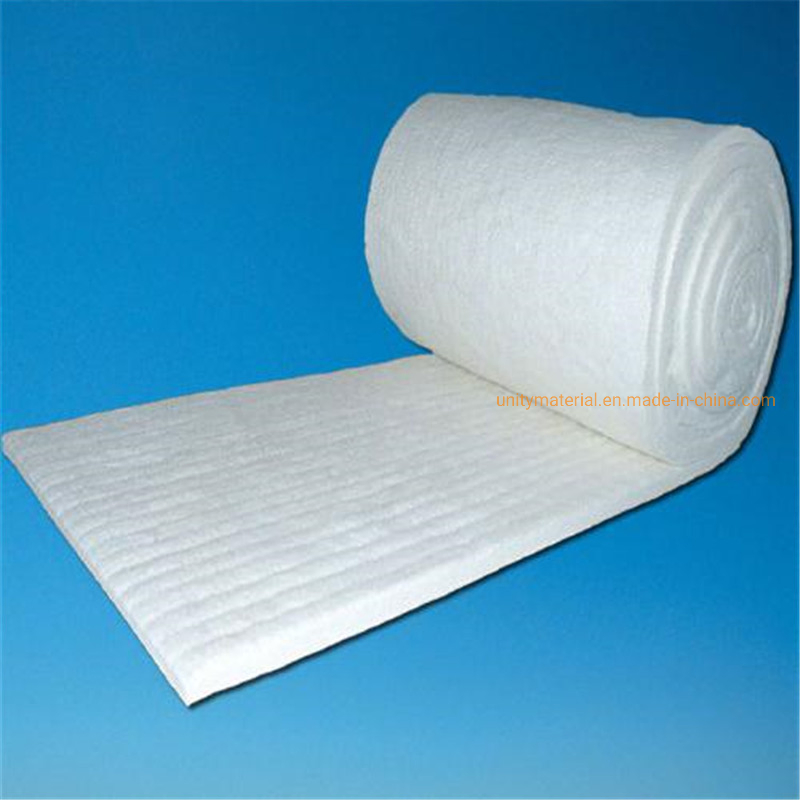 Heat Proof Alumina Silicate Refractory Ceramic Fiber / Fibre Blanket Thermal Insulation Material for Heat High Temperature Furnace Lining