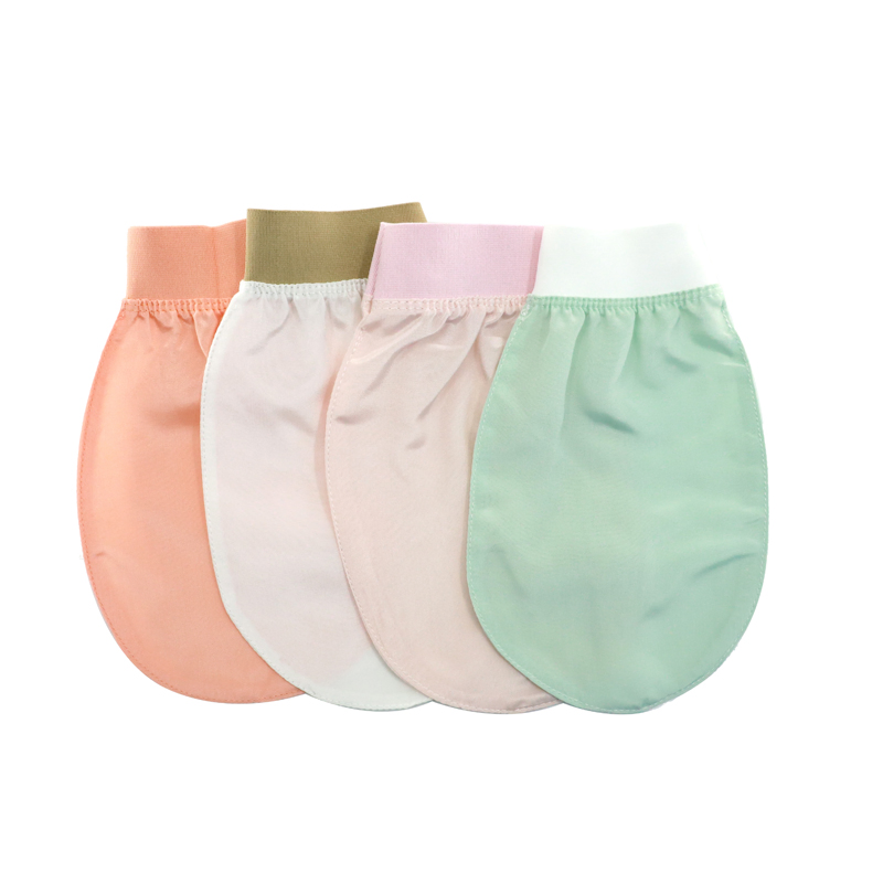 Custom Silk Exfoliating Mitt Skin Exfoliators 100% Raw Mulberry Silk Exfoliating Glove