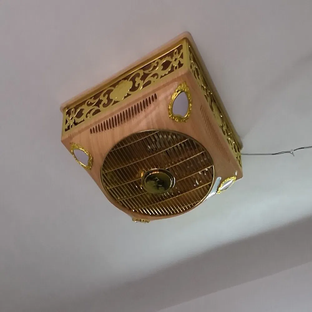 60X60cm 14 Inch Plastic Ceiling Fan with Light and Remote