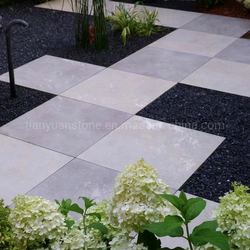 Courtyard Patio Stone Sawn Cut Limestone Paving Stone, Limestone Paver