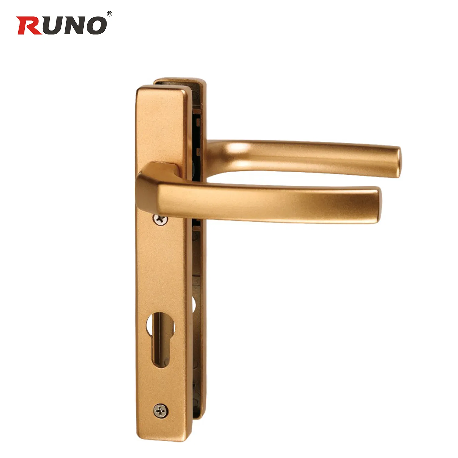 Outside Swing Door Handle Push to Lock Storm Door Handle Replacement