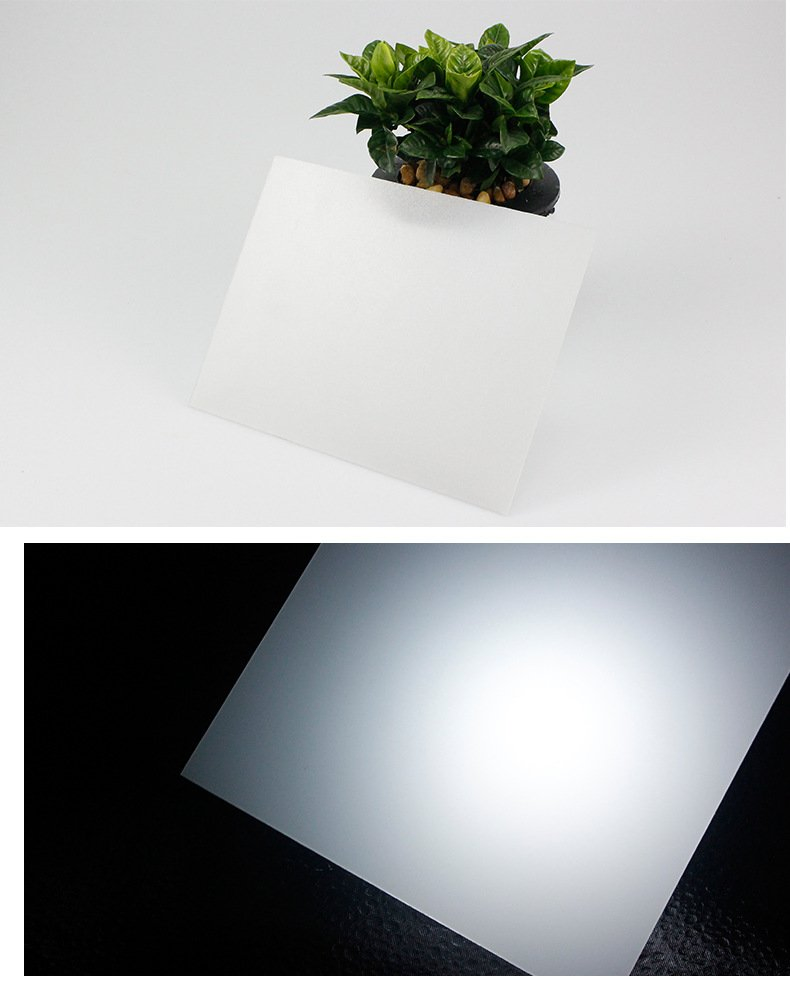 Premium 2mm White Polycarbonate Diffusion Plate for LED Lighting