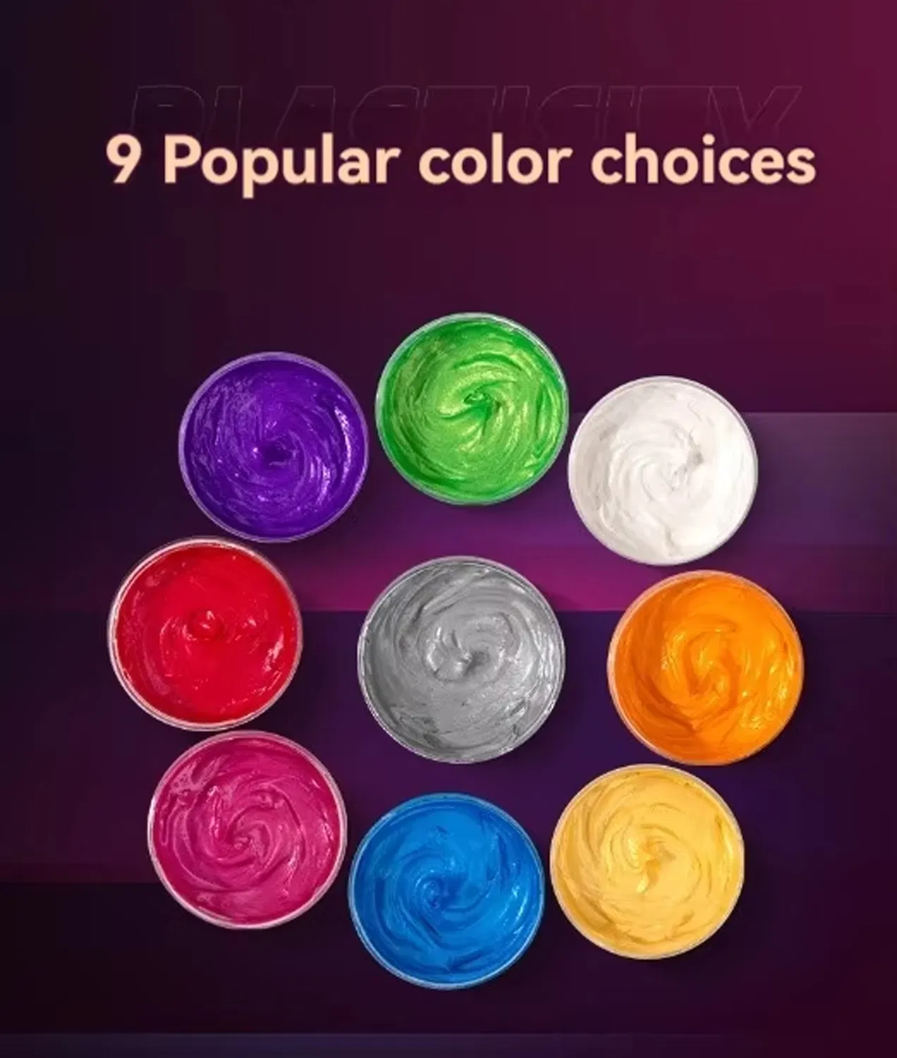 Organic Ingredient Temporary Hair Color Wax