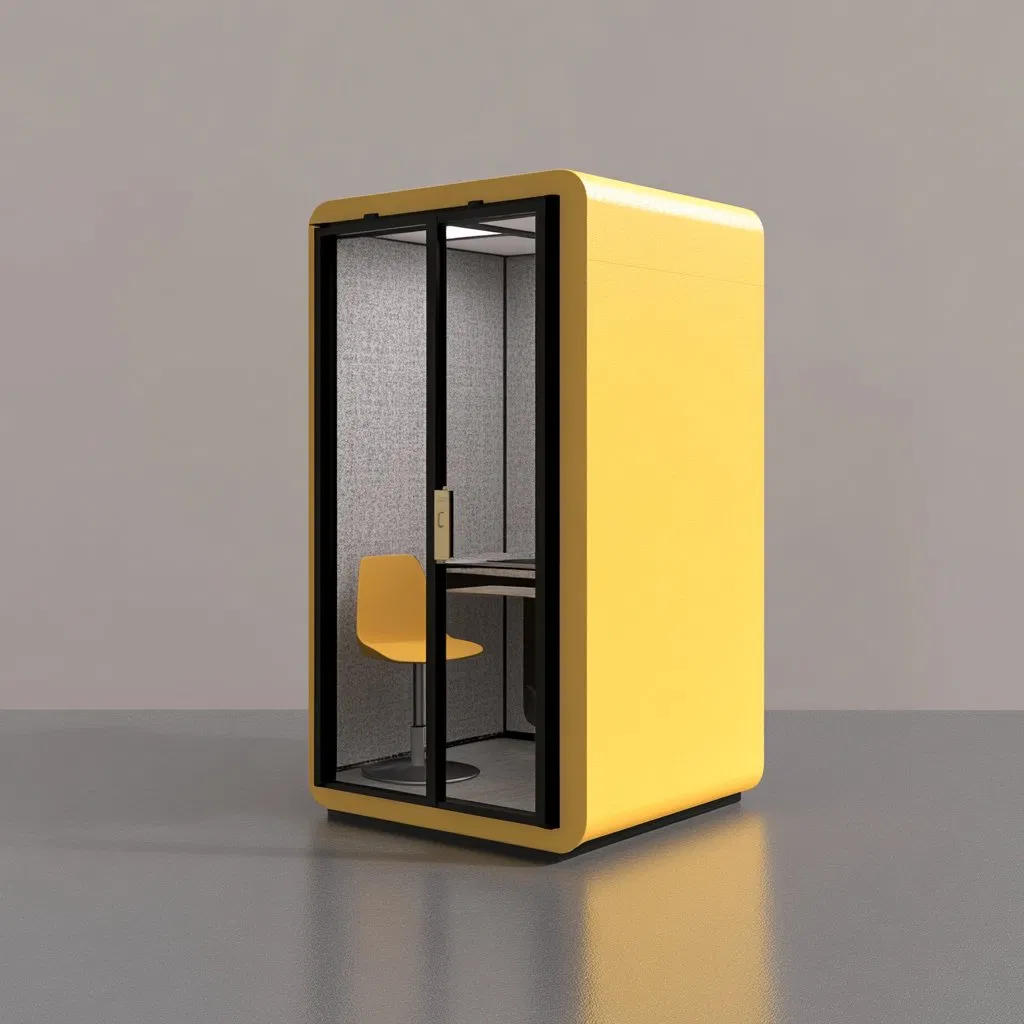 Easy Installation Mobile Home Office Pod Soundproof Piano Booth Sound Insulation Private Meeting Office Booth