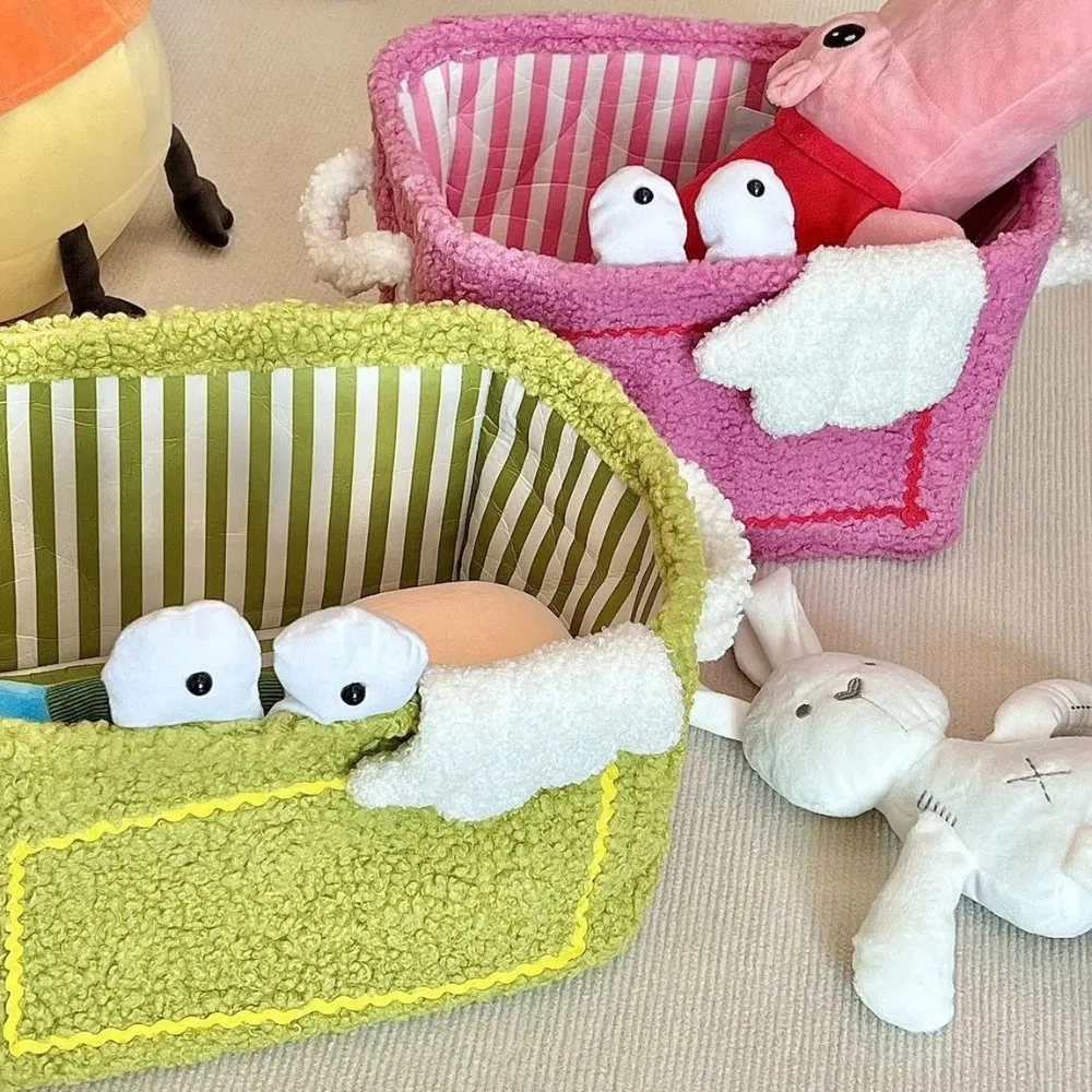 Funny Storage Basket with Handles Clothing Toys Organizer Mi26212