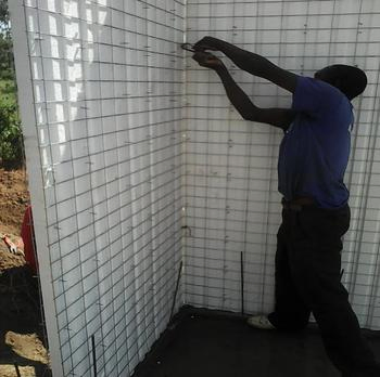 Three-Dimensional Wall EPS Foam Sandwich Wire Mesh