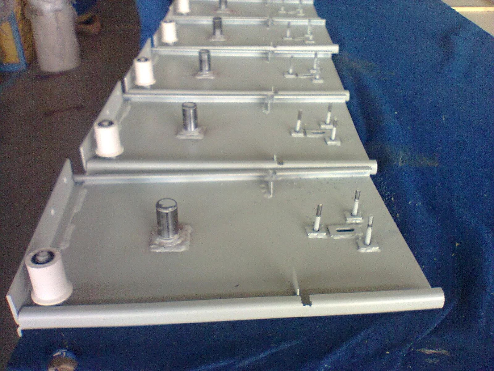 Steel Side Plate Steel End Cap for Chain Motor