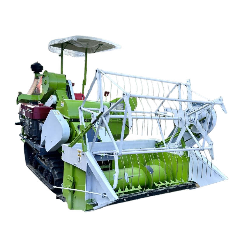 Мини-комбайн для уборки сои, пшеницы, риса и кукурузы