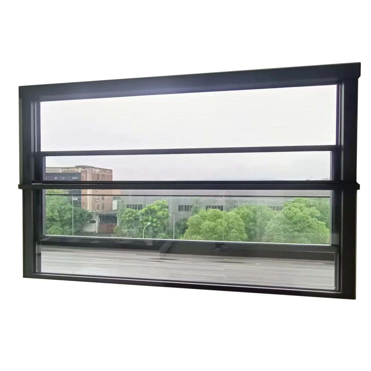 Smart Infrared Sensor Aluminum Window Screen Ventilation Series with Anti-Pinch Hand Design Automatic Lifting Window for Hotel Use Home Decor Building Material