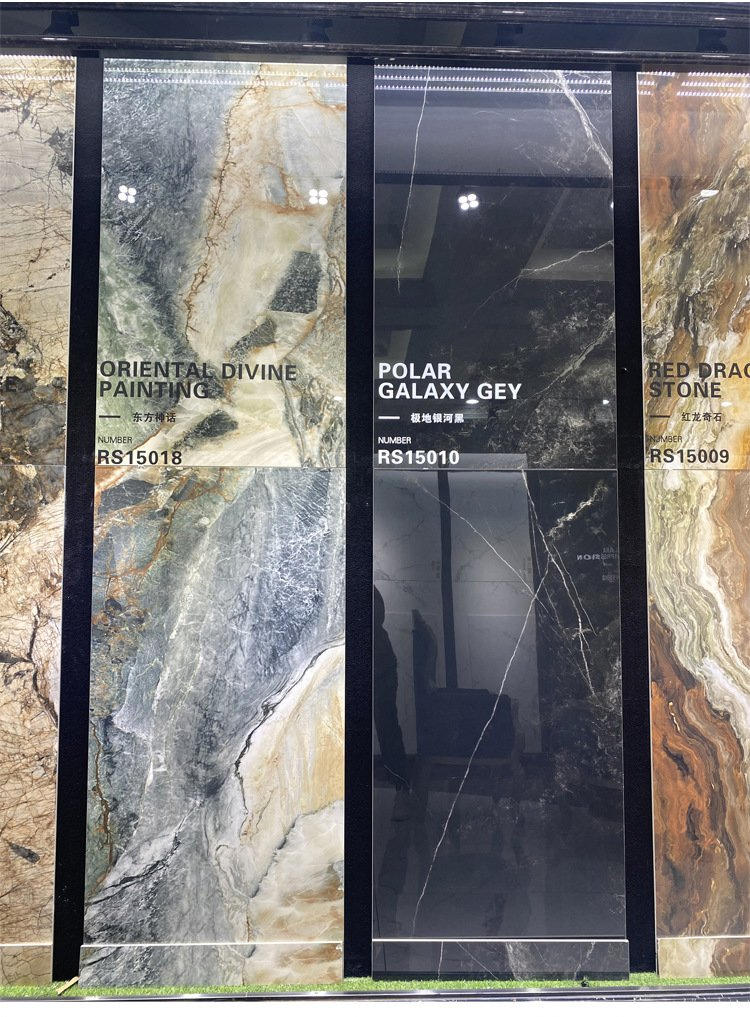 Керамическая плитка 750x1500 мм глянцевая белая