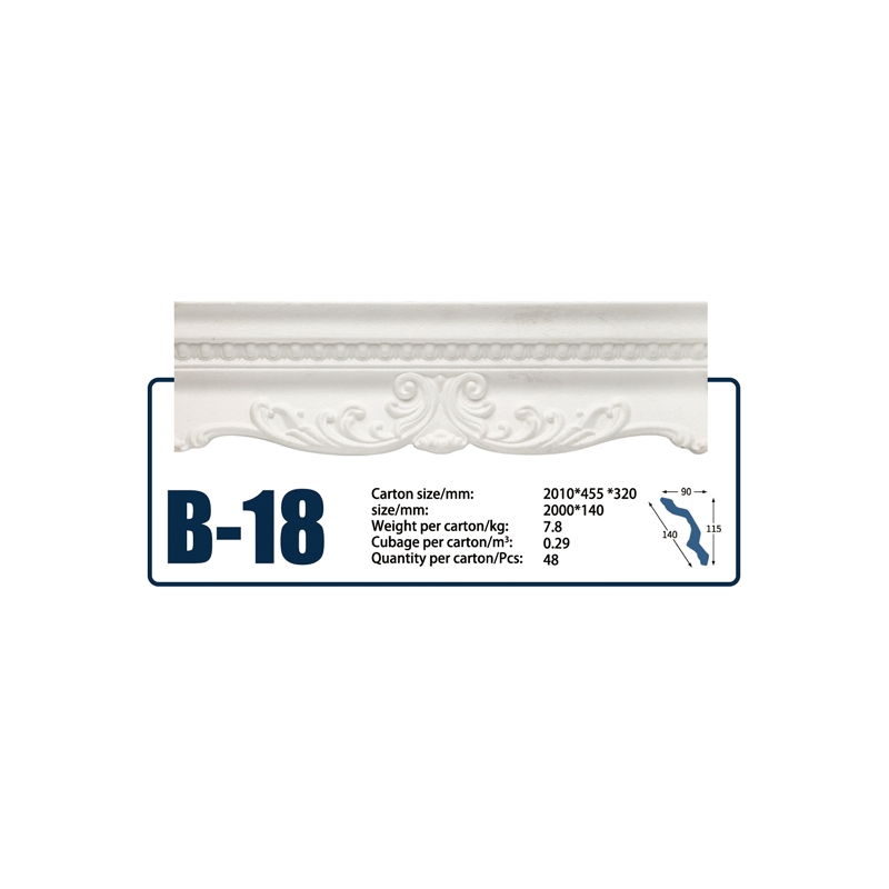 Premium Manufacturer Direct Sales Polystyrene Cornice Crown Moulding Concrete Foam Cornices