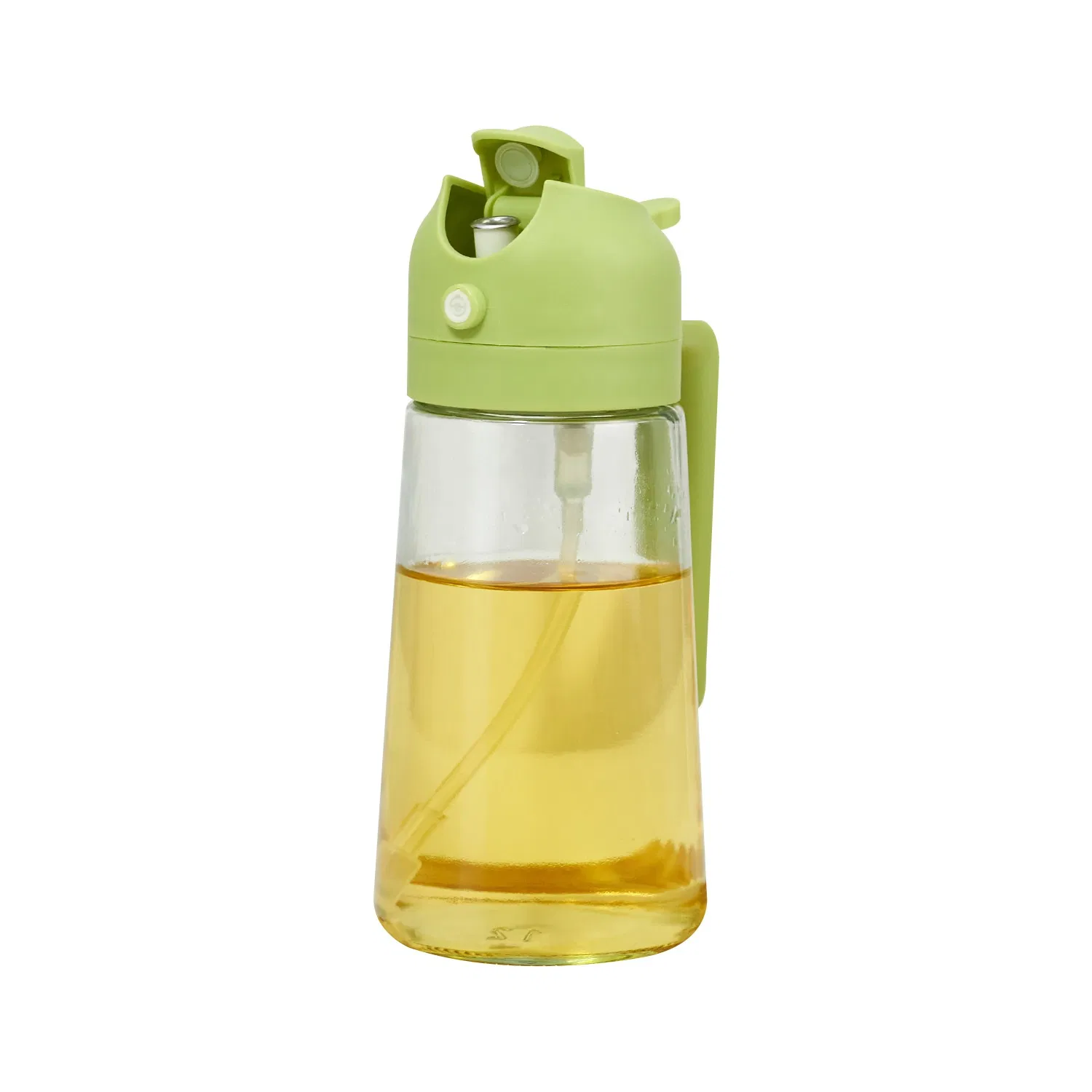 2025 New Tools for Kitchen Mist 2 in 1 Olive Oil Dispenser Bottle Premium Glass Oil Spray Bottle Oil Sprayer for Cooking