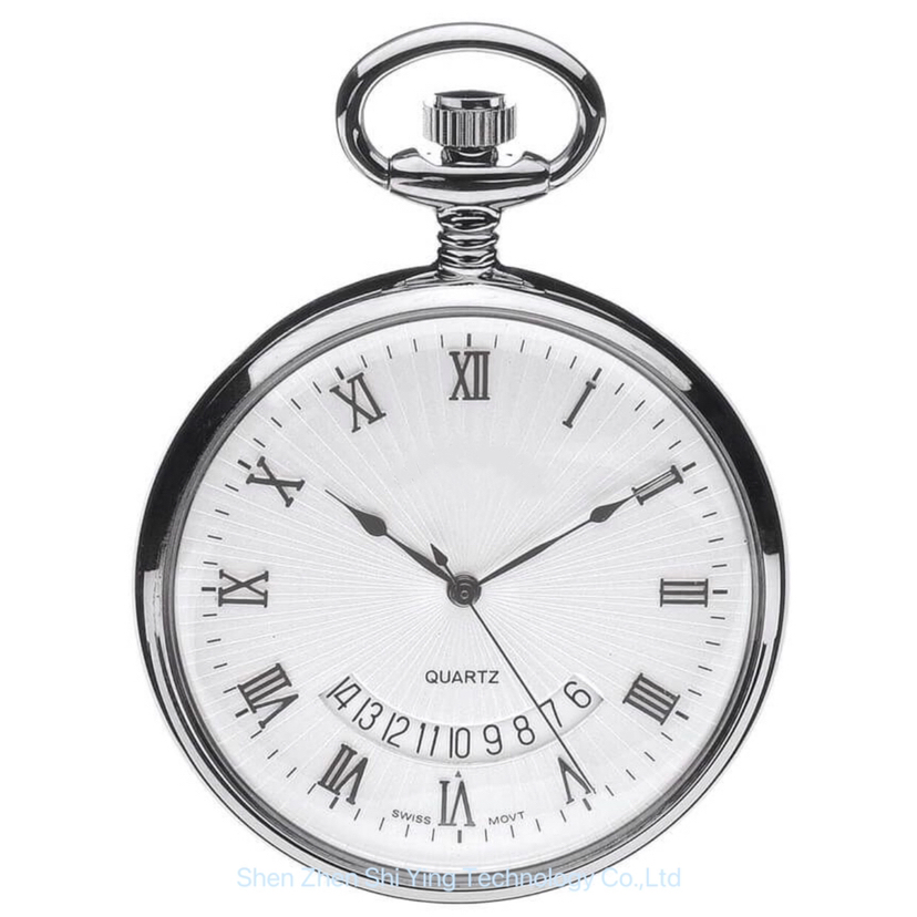 OEM Men's Quartz Pocket Watch with Arabic Numerals