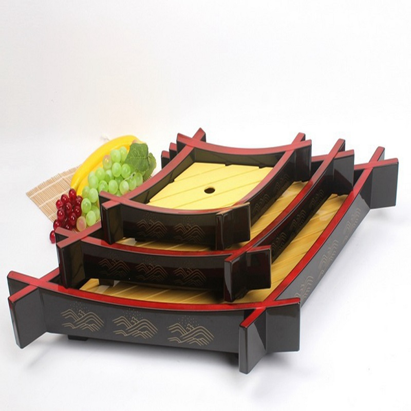 Large Capacity Japanese Serving Platter with Unbreakable Matsuba Design for Wholesale