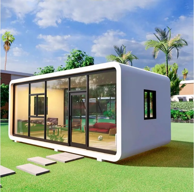 Customization Bespoke Apple Cabin Prefab Portable Apple Cabin Mobile House Bedroom Bathroom Kitchen
