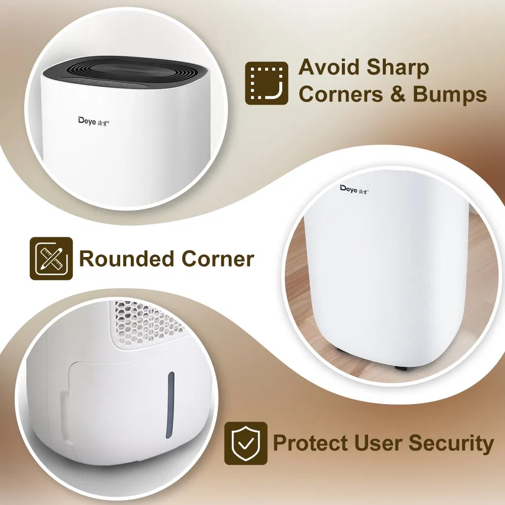 Deye Dyd-S10A Manufacturer Supply Comfortable Portable Dehumidifier