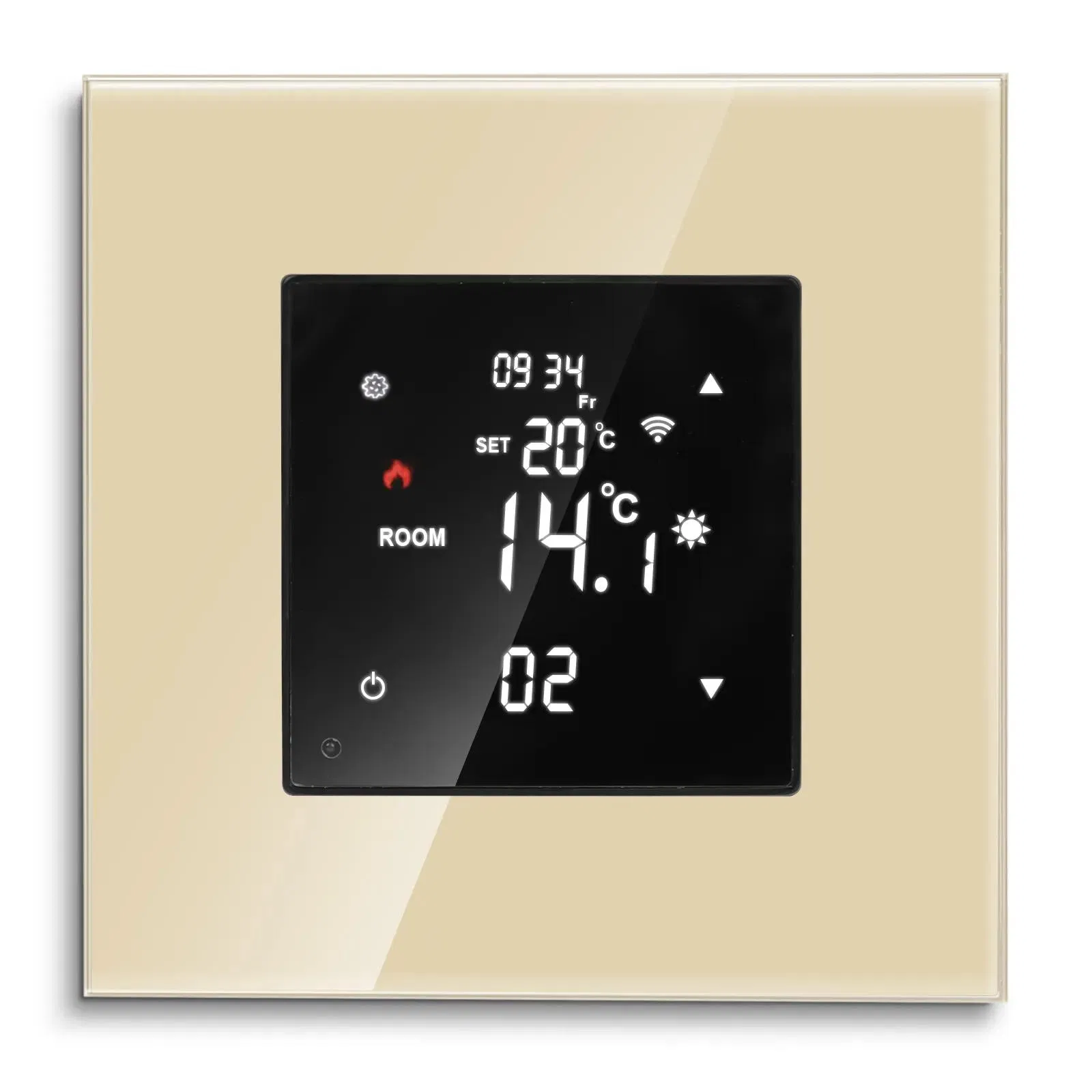 Bingoelec WiFi Smart Thermostat Electric Underfloor Water Heater Switch