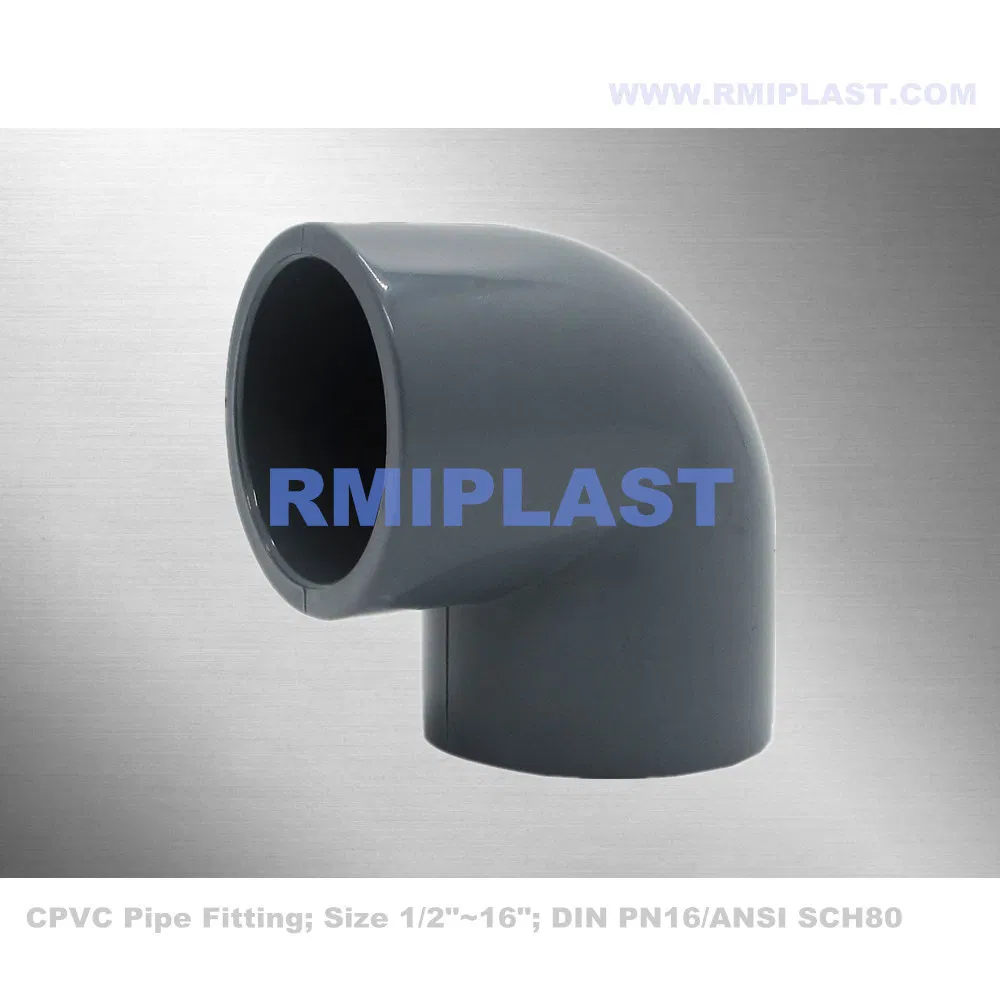 CPVC End Cap of JIS 10K Plastic Fitting Socket Welding Pipe Equal Plug Fittings for Industrial Use