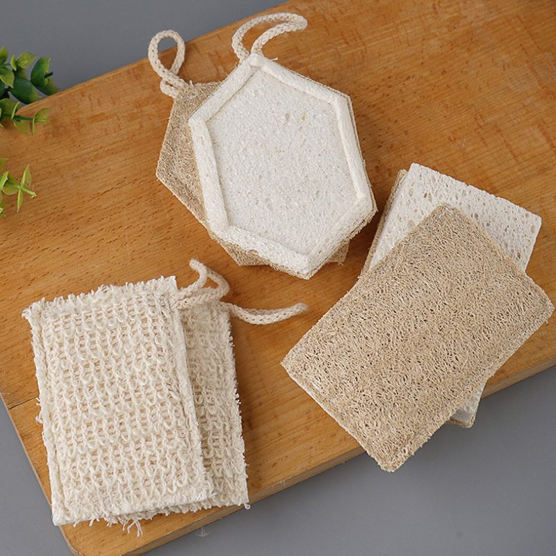 Eco-Friendly Natural Shower Sponge Loofah Sponges for Bathing