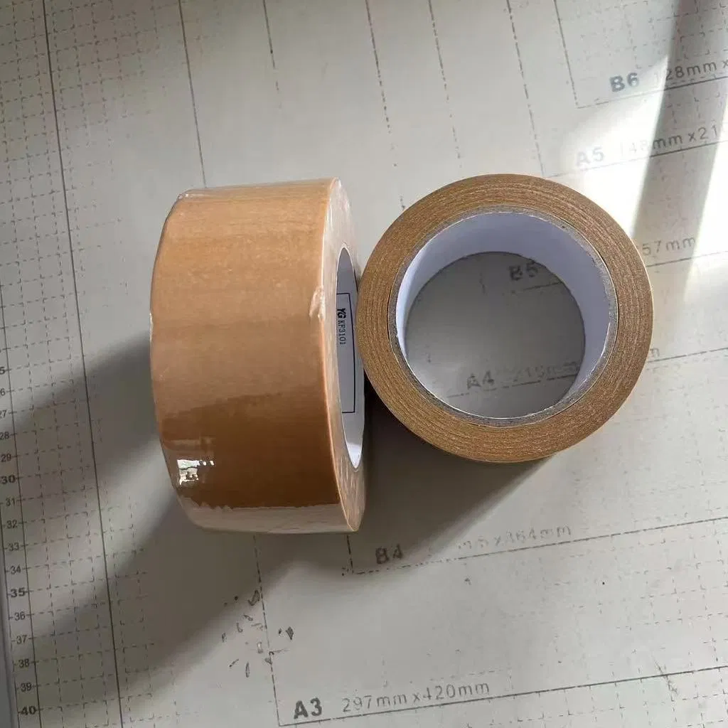 Original White Kraft Paper Tape Kraft Packing Tape Self Adhesive Roll