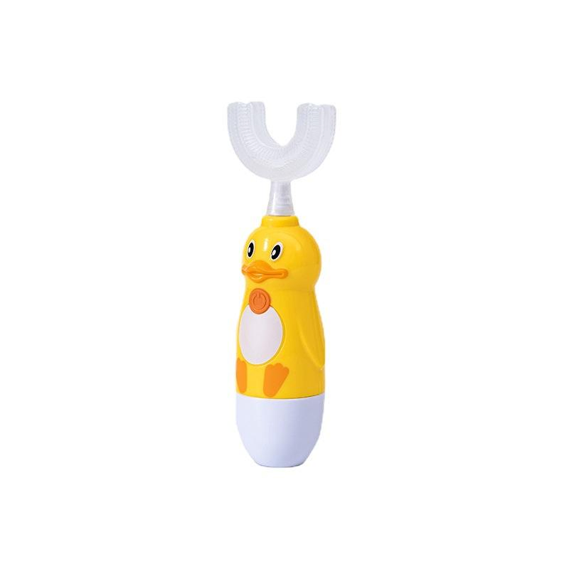 U-Shaped Children's Electric Toothbrush Three Gear Adjustable Acoustic Vibration
