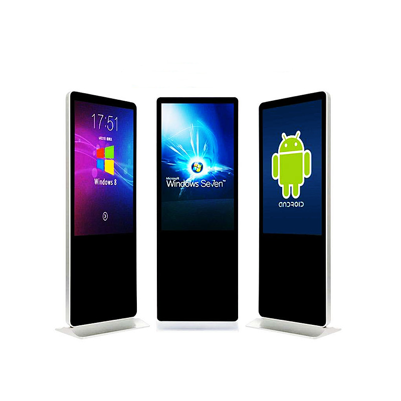 43/55/65 Inch Windows Android Floor Standing Smart Commercial Digital Kiosk