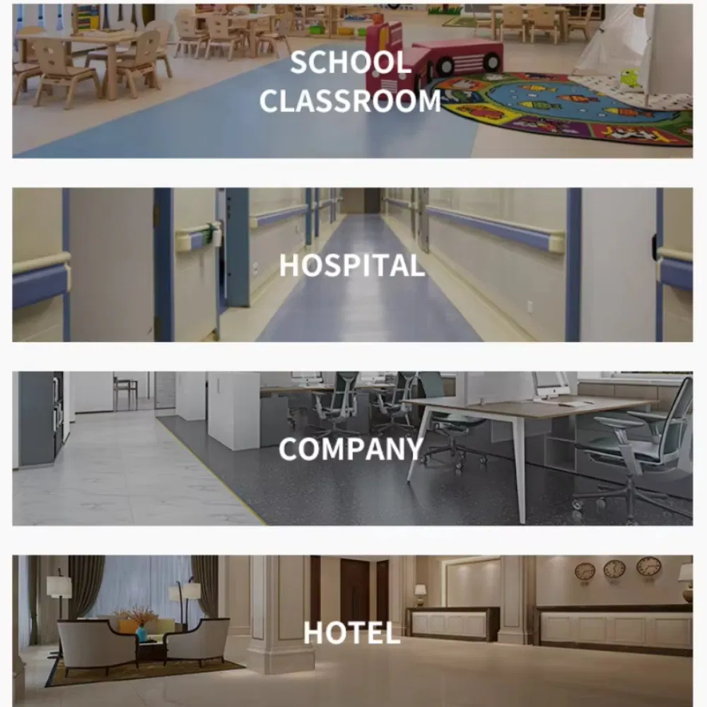 Wholesale Homogeneous PVC Flooring for Basketball Court