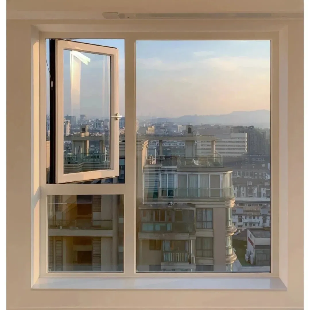 Aluminum Bar Profile Aluminum Alloy Door and Window Safety Glass Casement Window