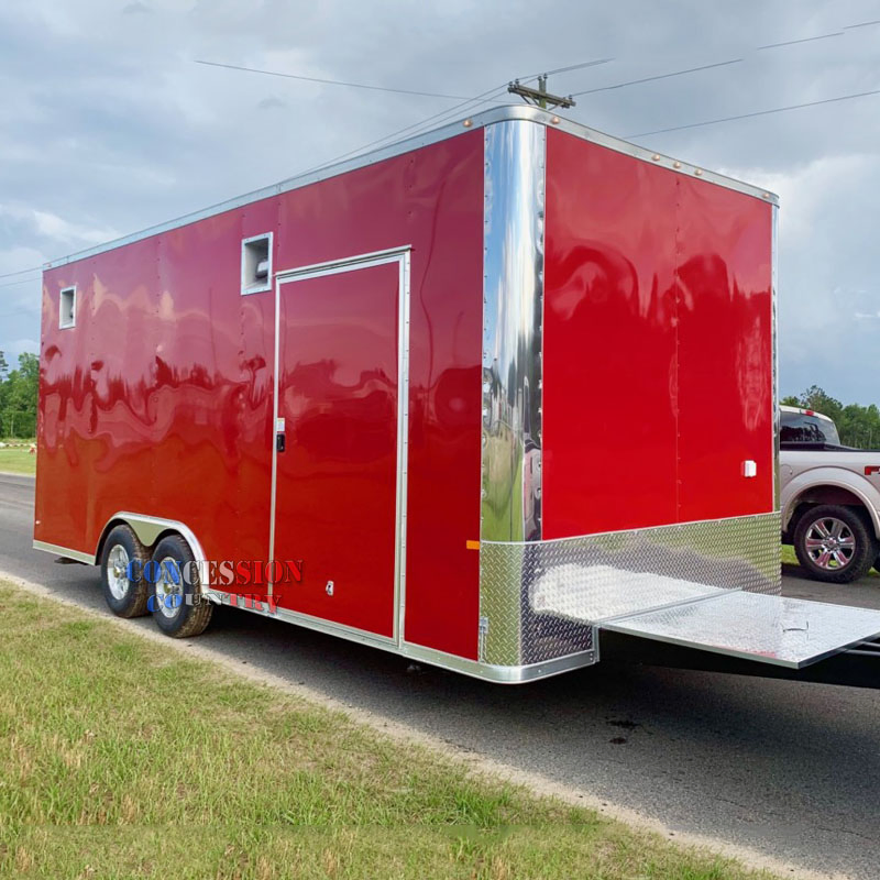 Portable Container Wheels Construction Outdoor Job Site Mobile Office Trailer with Bathroom