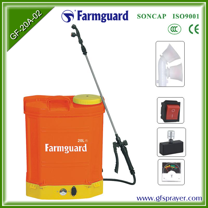 Farmguard Farm and Garden Battery Sprayer Water Sprayer PP Sprayer