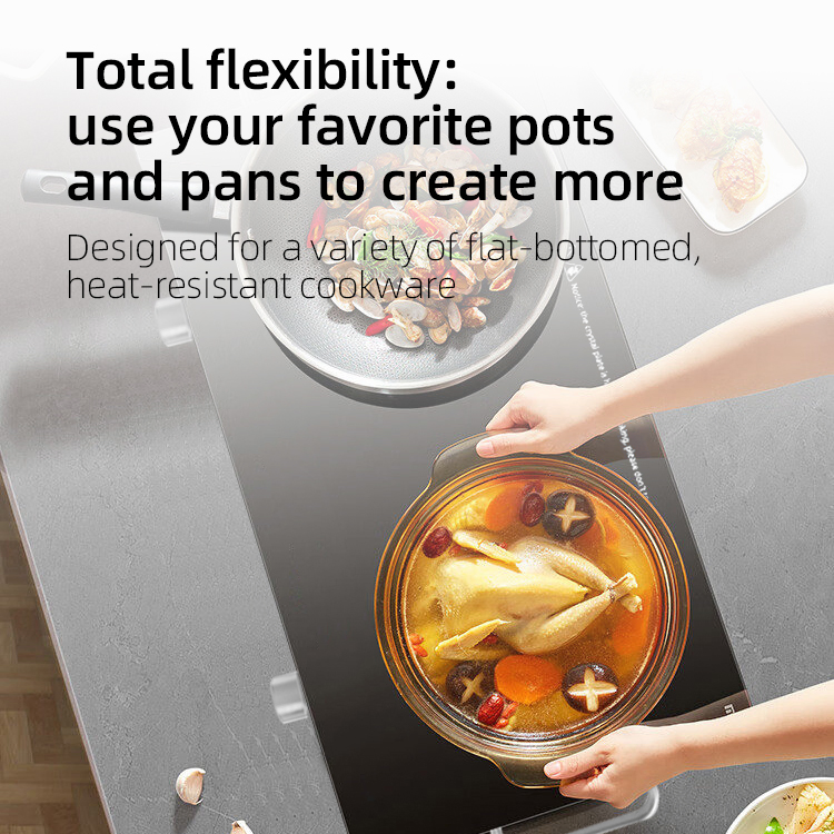 Suitable for All Kinds of Pot Ceramic Cookplate Infrared Cooktop for Home
