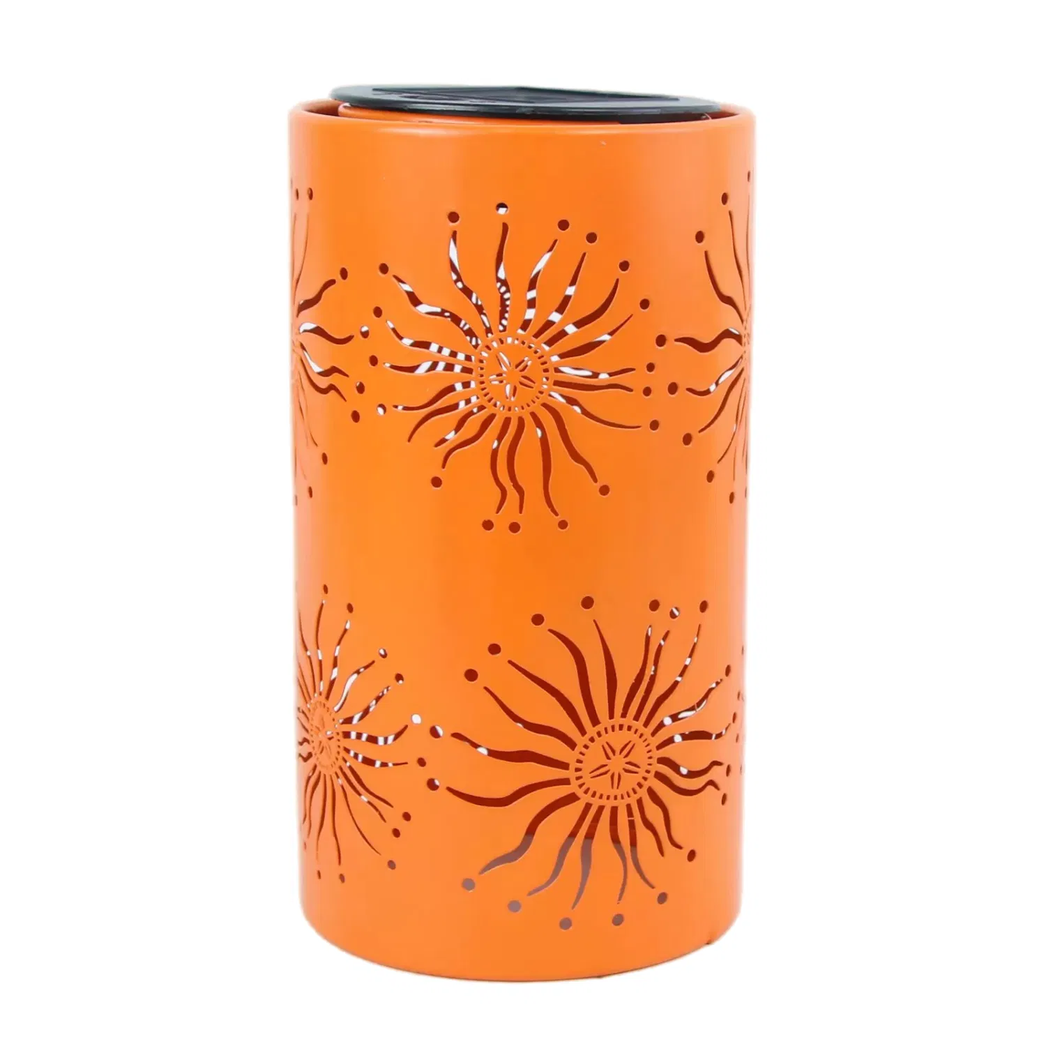 Stylish Outdoor Solar Lanterns with Colorful Metal Finish
