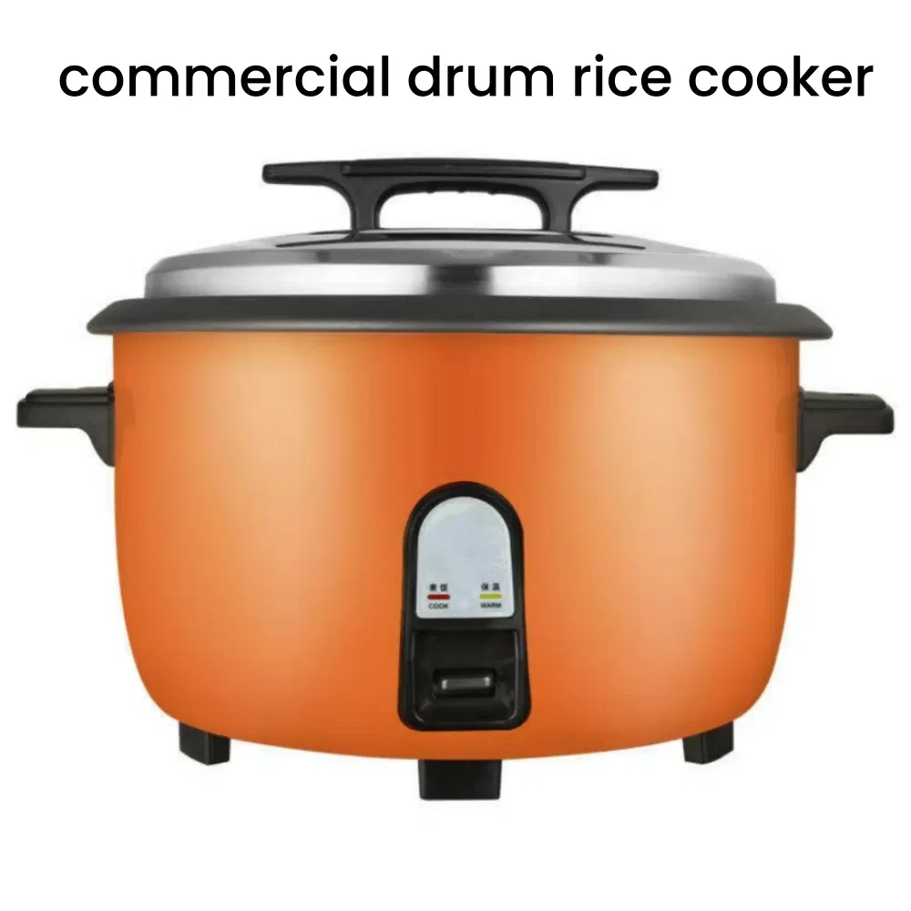 28L 4000W Commercial Drum Electric Rice Cooker for Restaurant with Keep Warm