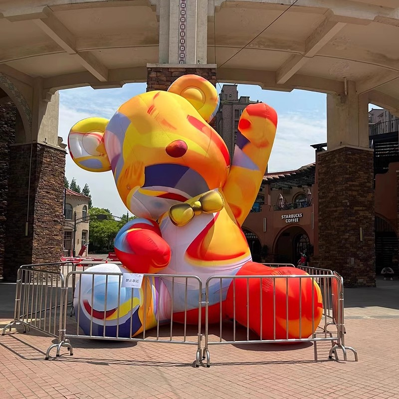 Custom Logo Big Outdoor Inflatable Model Product Promotion Display Character Doll Design Print Advertising Inflatables