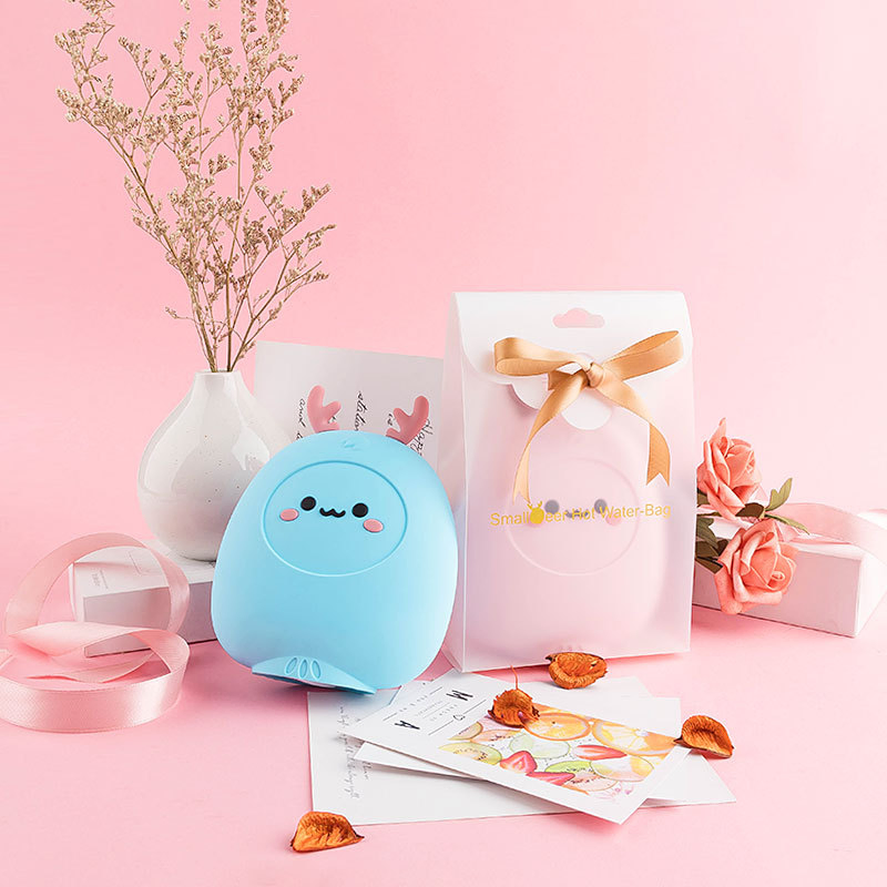 Original Factory Wholesale Cartoon Cute Deer Explosion-Proof Silicone Hand and Foot Warmer