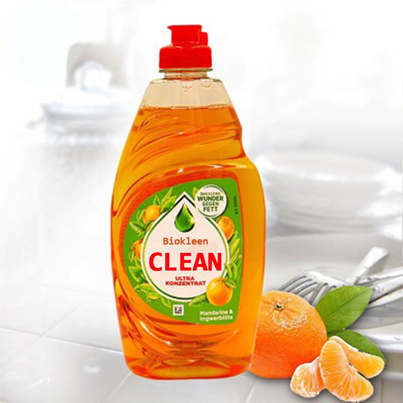 Biokleen 32.7 FL Oz Refreshing Rain Scent Dishwashing Liquid Dish Soap