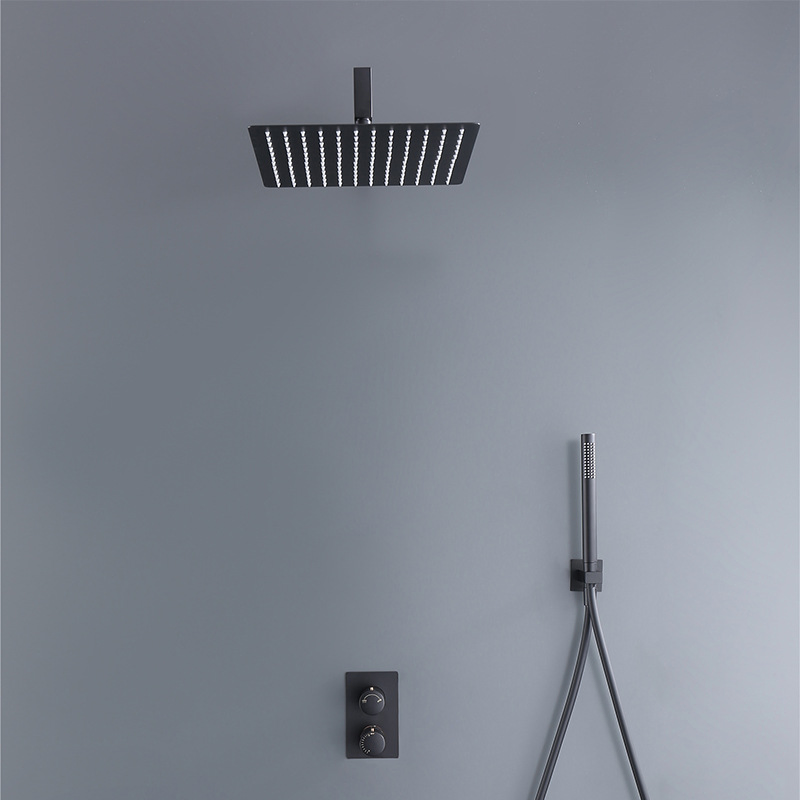 New Design Sanitary Wares Black Surface Single Hole Handle Bathroom Face Basin Sink Water Body Faucet Tap Taps Mixer