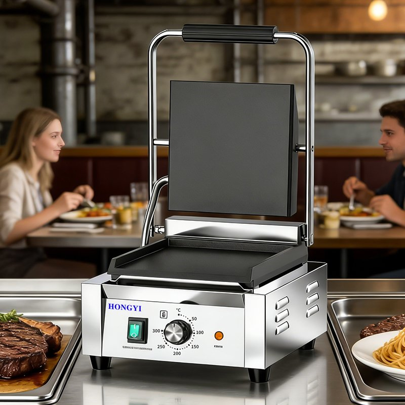 Steak Plate Furnace with Timer for Hotel Restaurant
