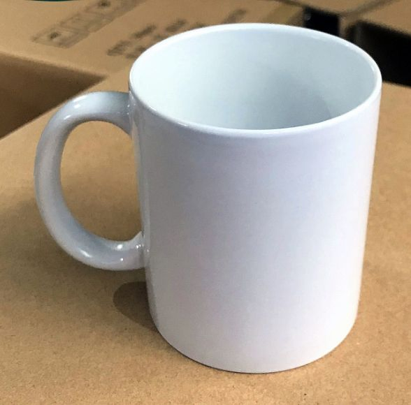 Керамическая кружка 11oz для сублимации с логотипом