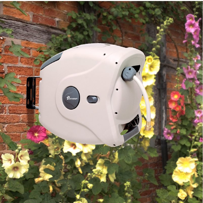 Household Anti UV Starmatrix Gartenkraft 5/8" Hose Reel Portable